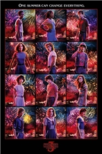 Plagát Stranger Things: Character Montage (61 x 91,5 cm)