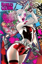 Plagát DC Comics Batman: Harley Quinn Neon (61 x 91,5 cm)