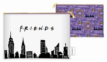 Kozmetická taška Priatelia: Silueta New Yorku (24 x 16 cm)