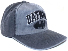 Baseballová čiapka DC Comics Batman: Collegiate Text (nastaviteľná)