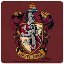 Tácek pod sklenici Harry Potter: Gryffindor Logo Erb (10 x 10 cm)