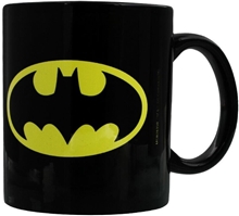 Keramický hrnček Batman: Symbol (objem 315 ml) čierny