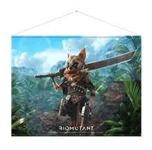 Biomutant Wallscroll Keyart