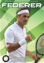 Nástěnný kalendář 2025: Roger Federer (A3 29,7 x 42 cm)