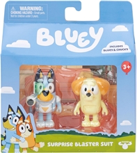 Balení 2 figurek Bluey - Surprise Blaster Suit	
