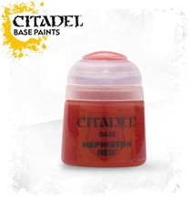 Barva Citadel Base: Mephiston Red - 12ml