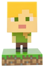 Dekorativní svítící plastová figurka Minecraft: Alex (výška 10 cm)