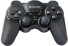 Gamepad Defender AAA, Game Master Wireless, čierny (PC)
