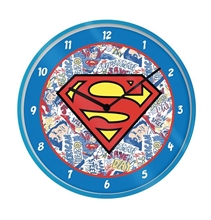 Superman Logo - Clock
