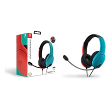 PDP LVL-40 Wired Stereo Gaming Headset Blue/Red (SWITCH)	
