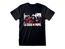 La Casa De Papel T-Shirt - Logo and Photo XL