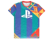 Tričko PlayStation - Retro multicolor L