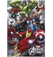 Plagát Marvel Comics: Avengers Assemble (61 x 91,5 cm)
