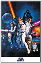 Plakát Star Wars Hvězdné války: New Hope One Sheet (61 x 91,5 cm)