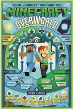 Plagát Minecraft: Overwold Viome (61 x 91,5 cm)