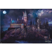Plakát Harry Potter: Bradavice - Hogwarts (61 x 91,5 cm) 150 g