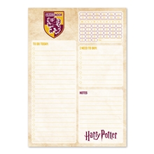 Plánovací blok A5 Harry Potter: Nebelvír (14,8 x 21 cm)