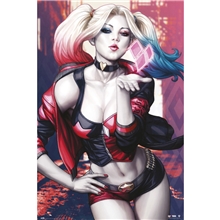 Plagát DC Comics Harley Quinn: Kiss (61 x 91,5 cm) 150g