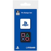Playstation sada odznaků 2 ks 