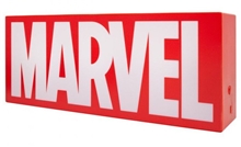 Stolová dekoratívna lampa Marvel Comics: Logo (30 x 12 cm)