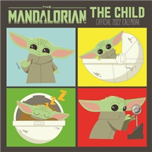 Star Wars Mandalorian The Child 2022 Calendar