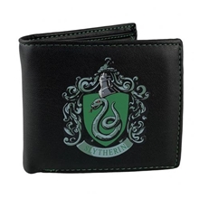 Peněženka Harry Potter: Erb Zmijozel koleje - Slytherin (11 x 9 cm) černá