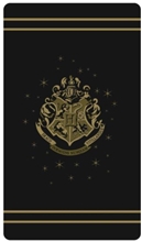 Koberček Harry Potter: Erb Nebelvíru - Hogwarts (75 x 130 cm) čierny polyester