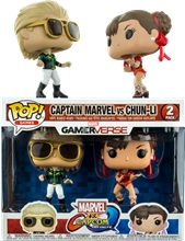 Funko POP: Capcom vs Marvel: Captain Marvel vs Chun-Li