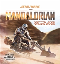 Oficiální stolní kalendář 2022 Star Wars - Hvězdné války: The Mandalorian (16 x 17,5 cm)