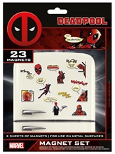 Magnety Marvel Deadpool: Comic Set 23 kusů (18 x 24 cm)