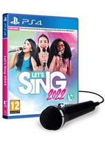 Lets Sing 2022 + 1 microphone (PS4)