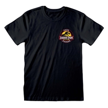 Pánské tričko Jurassic Park Jurský Park: Park Ranger (M) černá bavlna