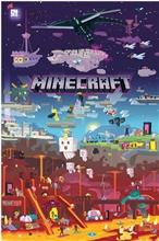 Plagát Minecraft: World Beyond (61 x 91,5 cm)