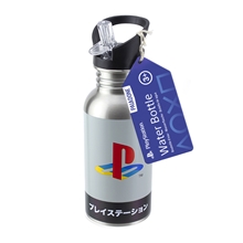 PlayStation Heritage - Metal Water Bottle With Straw