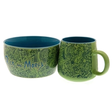Rick and Morty Breakfast Set - Mug + Bowl