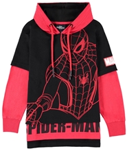 Dětská mikina Marvel: Spiderman (158-164 cm) černý bavlna