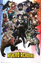 Plagát My Hero Academia: Class 1-A And Class 1-B (61 x 91,5 cm)