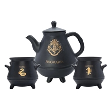 Harry Potter Teapot With Hogwarts - Cauldrons Set