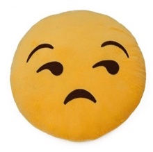 Emoji Pillow - Unamused