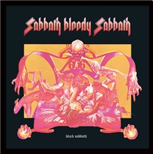 Plagát v rámu Black Sabbath: Bloody Sabbath (31,5 x 31,5 cm)