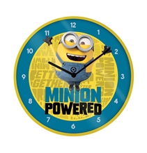 Nástěnné hodiny Minions Mimoni: The Rise Of Gru (průměr 25 cm)