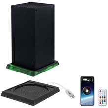 Vertical Stand Base with RGB Light & Remote Control for Xbox Series X / S (XSX)