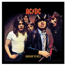 Plagát v rámu AC/DC: Highway to Hell (31,5 x 31,5 cm)