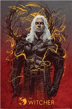 Plagát Netflix The Witcher Zaklínač: Geralt The Wolf (61 x 91,5 cm)