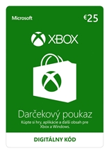 Dárková karta Xbox 25 EUR SK