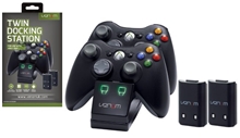 VENOM VS2891 Xbox 360 Black Twin Docking Station + 2 batteries (X360)