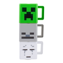 Minecraft Stacking Mugs Set