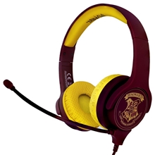 OTL Harry Potter - Hogwarts Crest Kids Interactive Headphones with Microphone