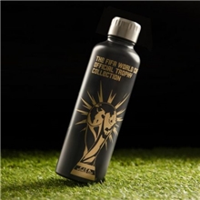 Paladone FIFA (Black and Gold) Metal Water Bottle (PP10275FI)
