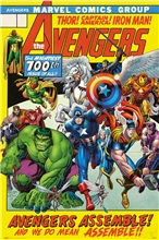 Plagát Marvel Avengers: 100th Issue (61 x 91,5 cm) 150 g